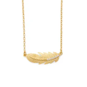 Boho Feather Necklace