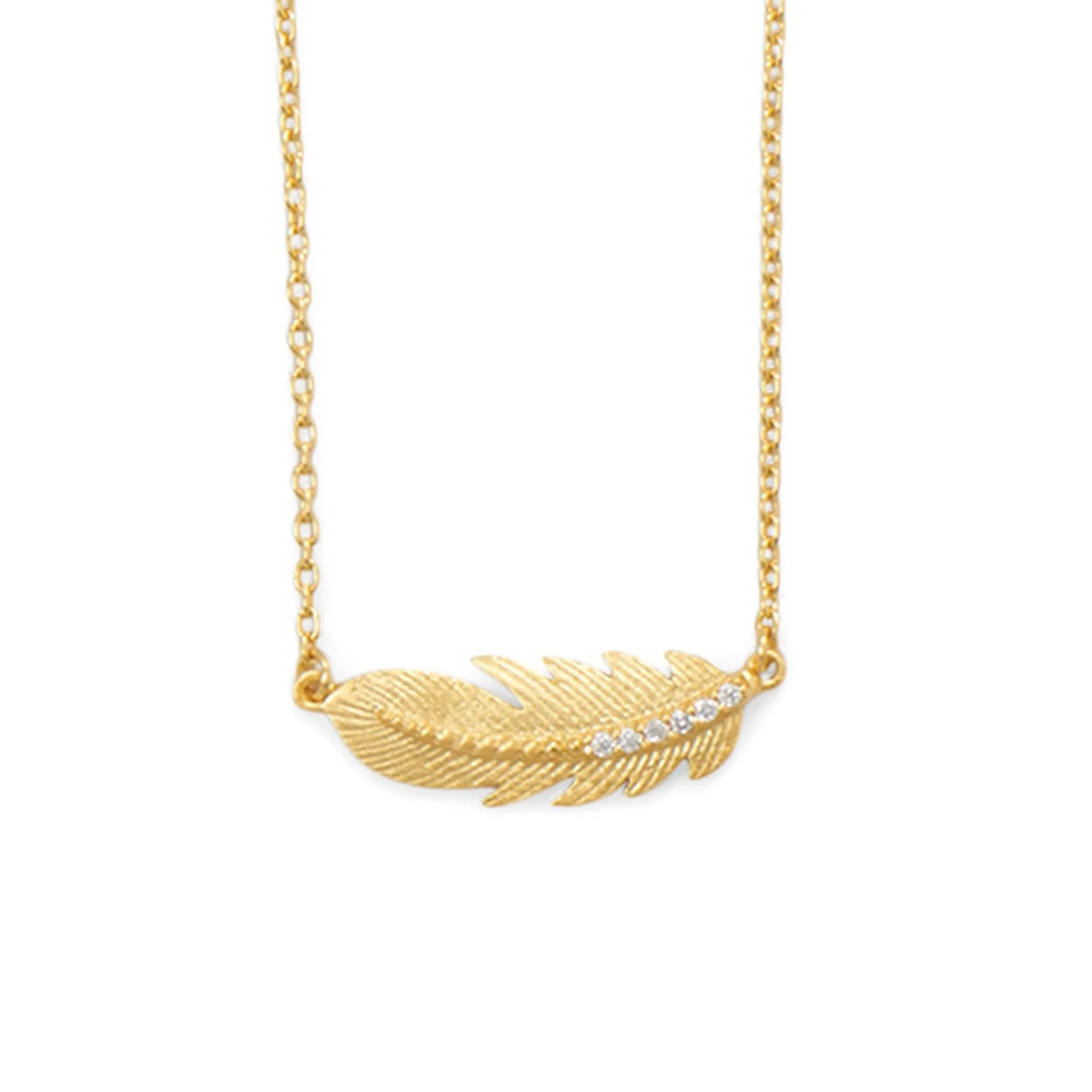 Boho Feather Necklace