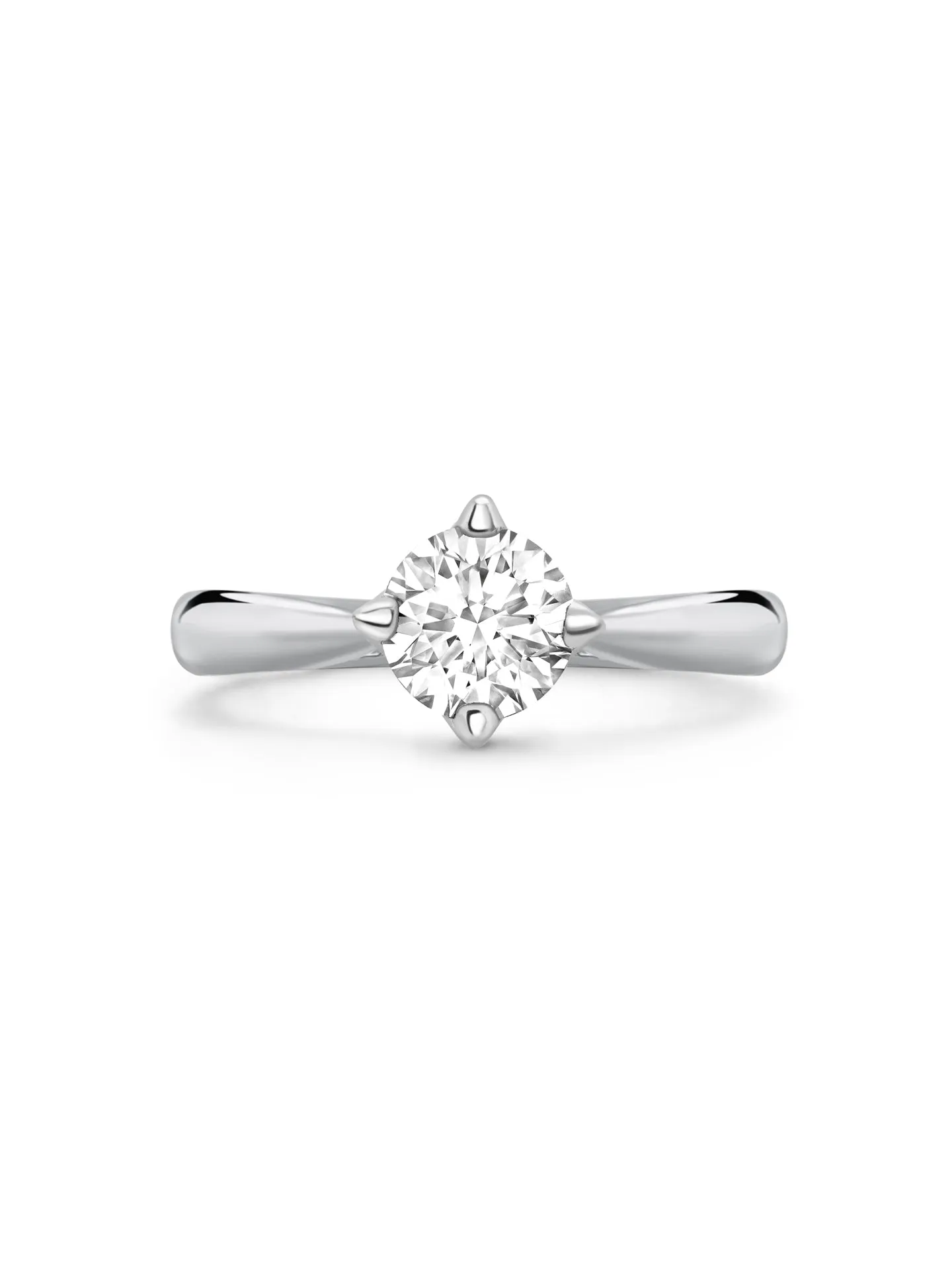 Boodles Brilliance Platinum Diamond Engagement Ring 1 Carat FVS2