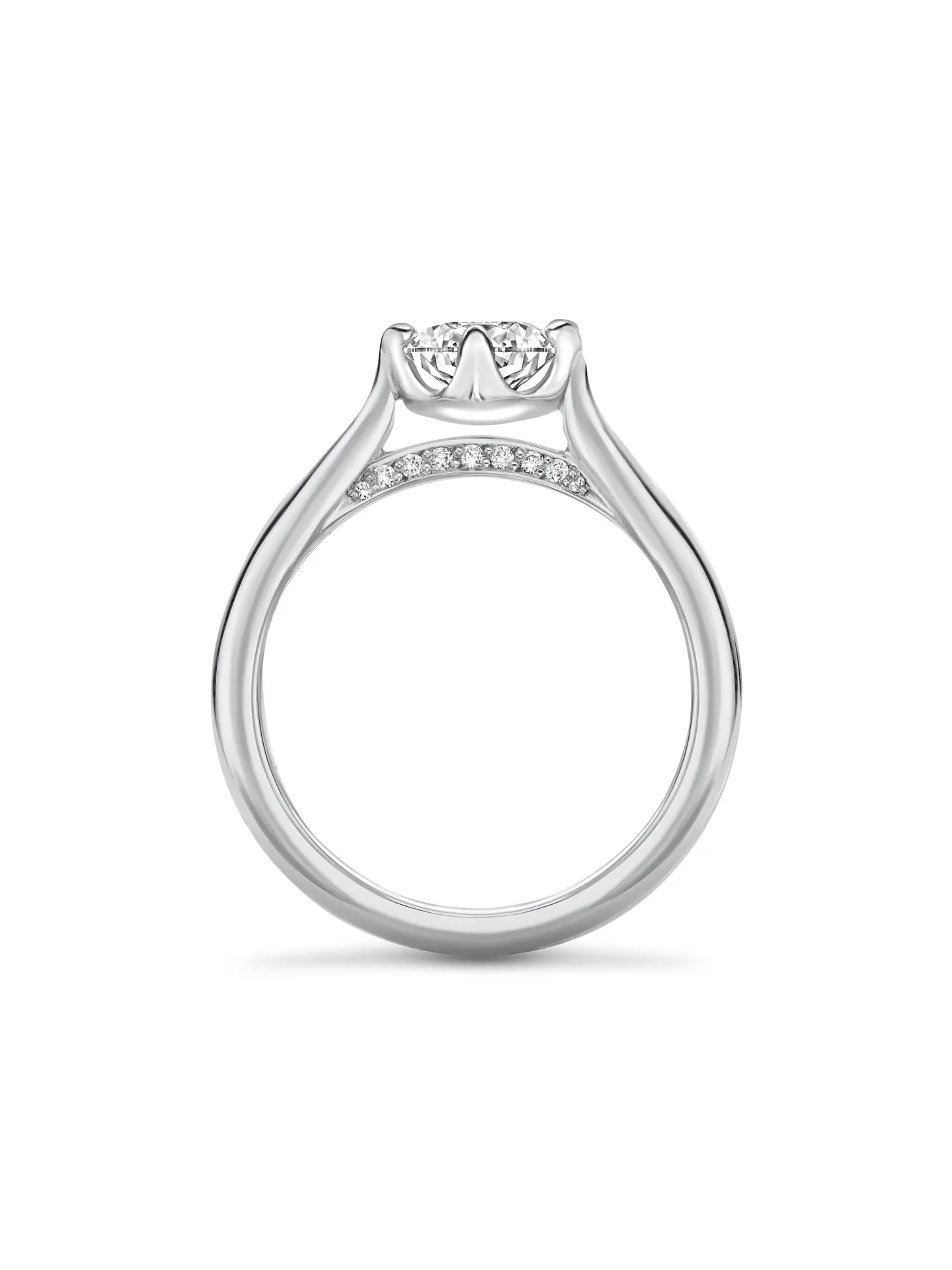 Boodles Brilliance Platinum Diamond Engagement Ring 1 Carat FVS2