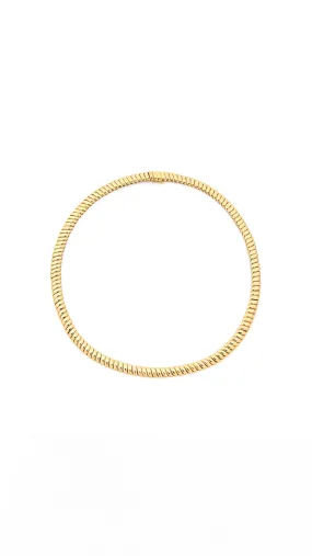 Classic Zoe Choker in Yellow Gold