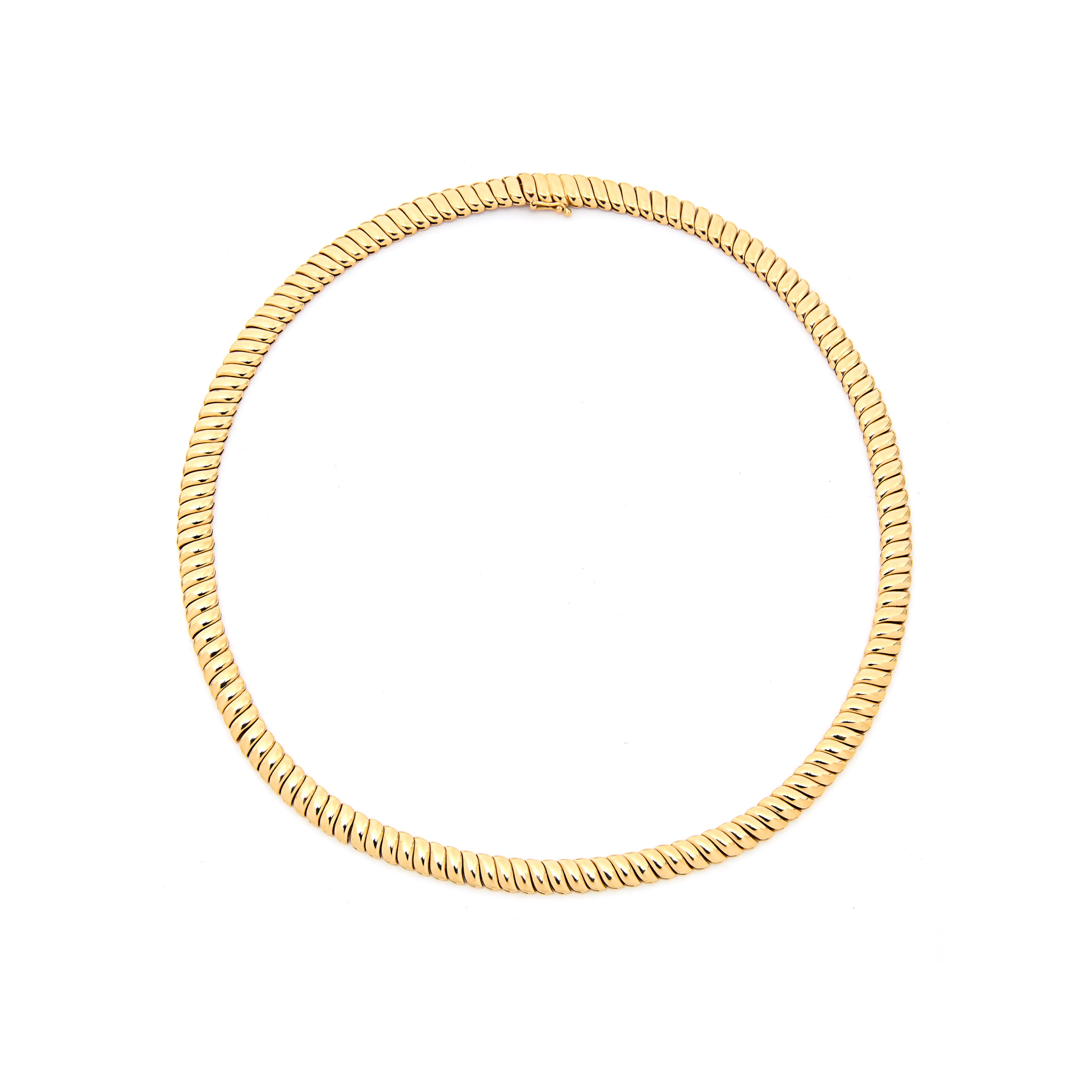 Classic Zoe Choker in Yellow Gold