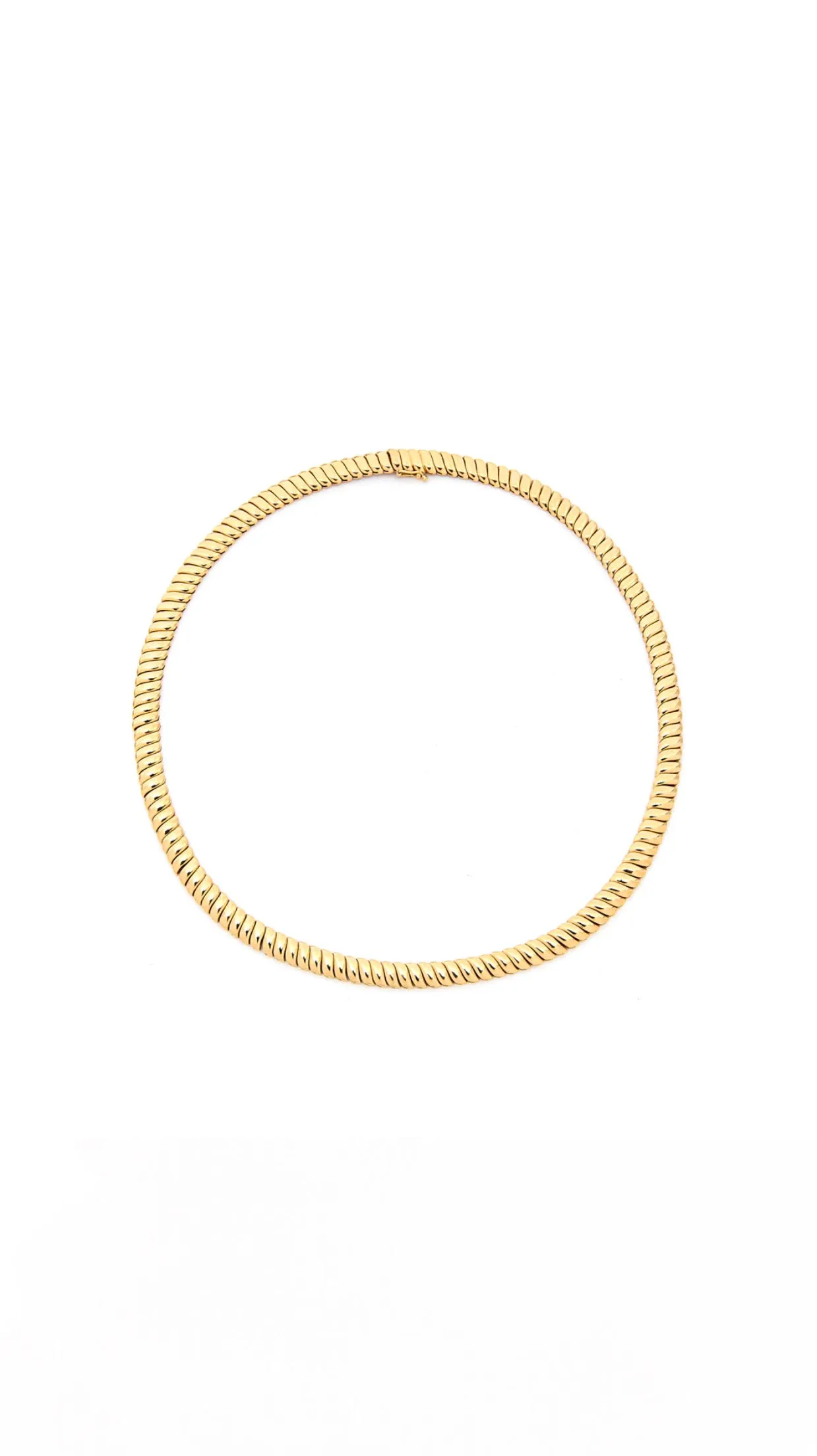 Classic Zoe Choker in Yellow Gold