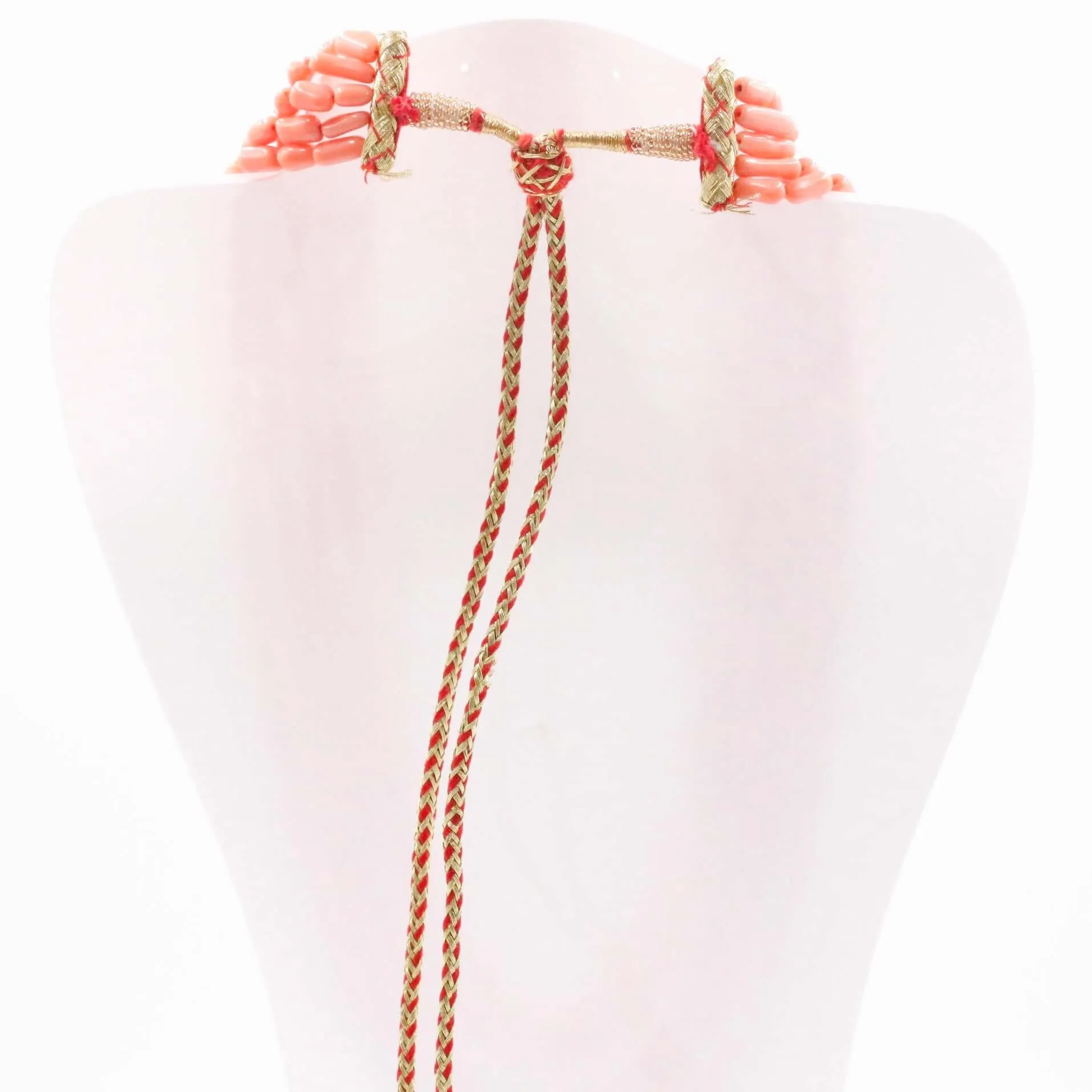 Coral and Pearl Necklace Coral and Fresh Water Pearl Necklace Gemstone Necklace Beaded Necklace Layered Necklace SKU 6143329