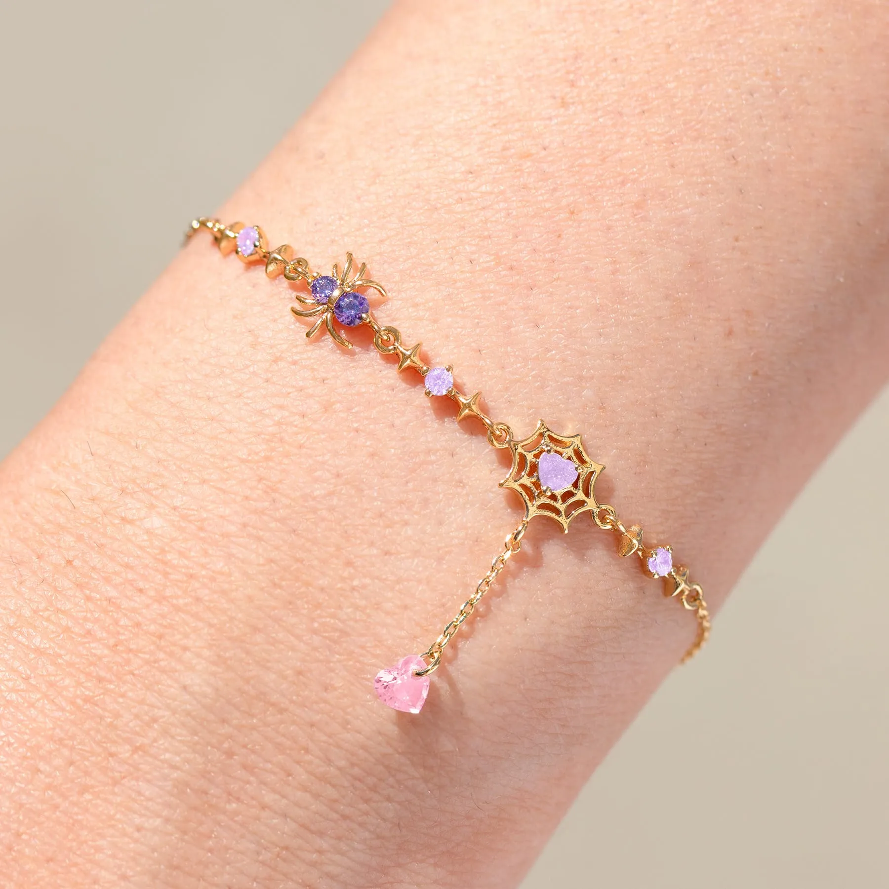 Creepy Crawly Spider Bracelet