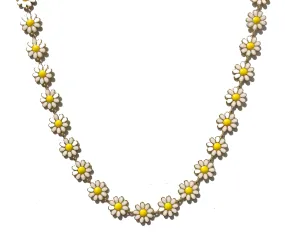 Daisy Choker - White