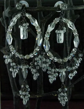 Erickson Beamon Crystal Chandelier Earrings