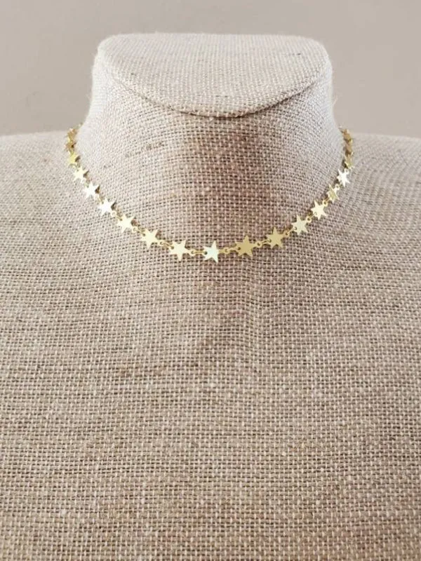 Gold Star Choker