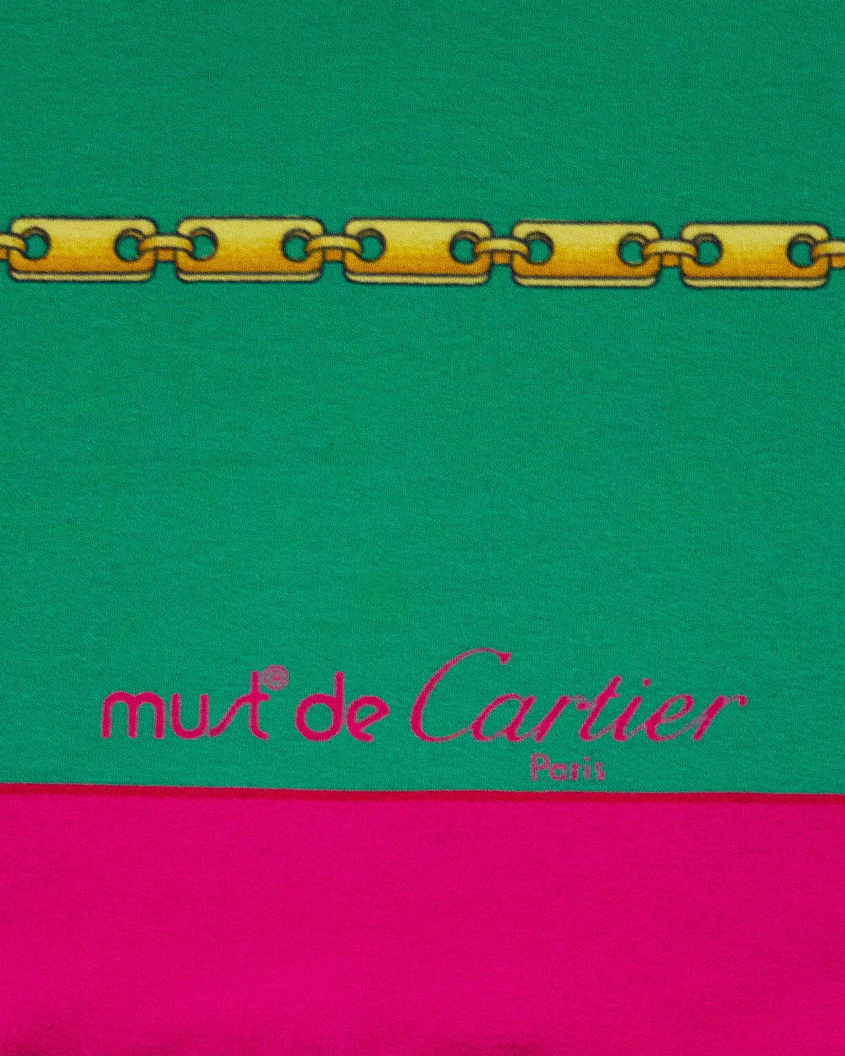 Green & Pink Silk Scarf