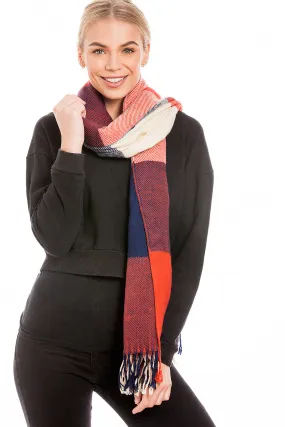 Multicoloured Tartan Scarf