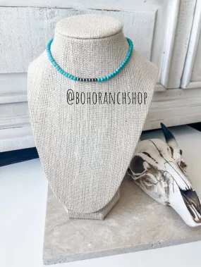 Navajo Bead Choker Necklace