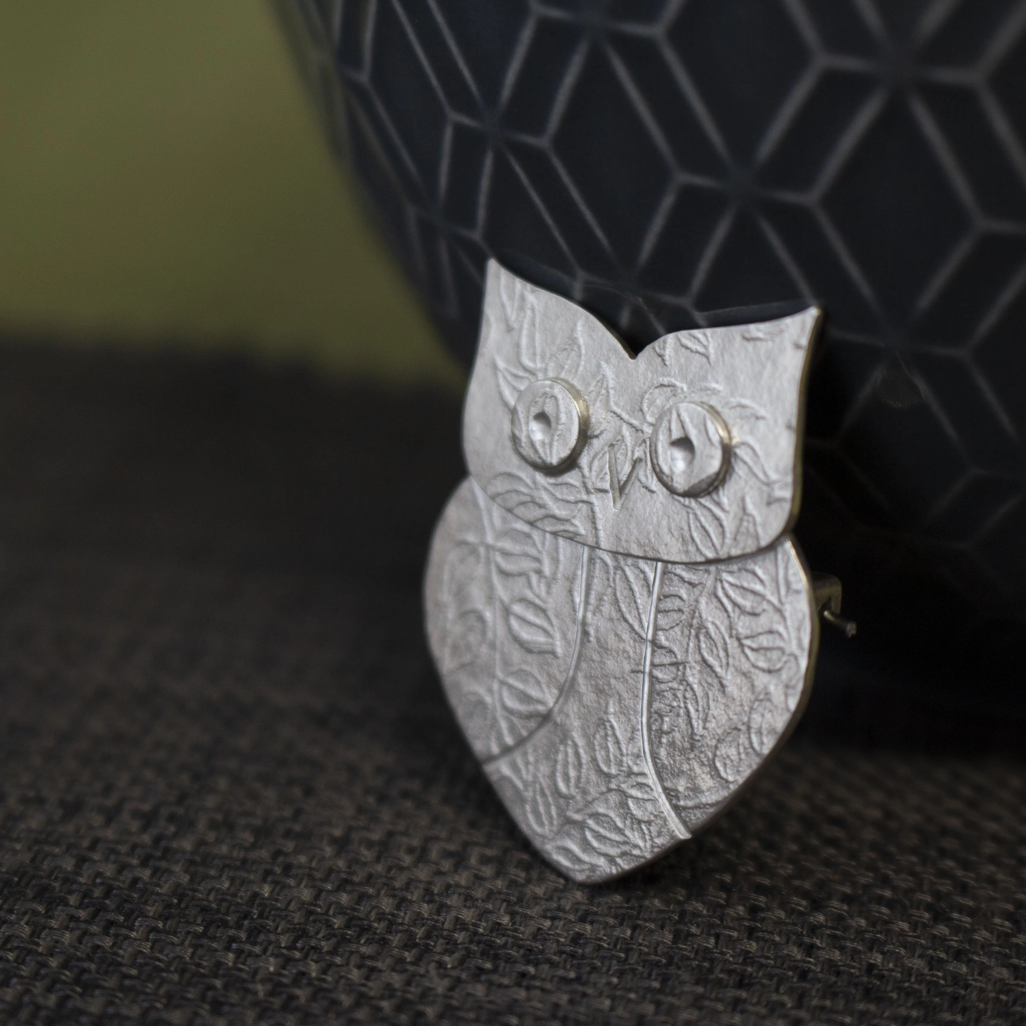 Owl Brooch