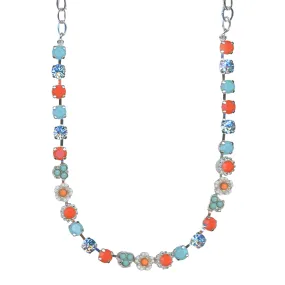 Petite Blossom Necklace in "Mythical Dusk" *Custom*
