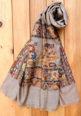 Pure Cashmere Scarf- Cashmere stole-Cashmere Shawl- Cashmere Scarf- Winter Wear- Winter Pashmina Shawl- Cashmere shawls-white scarf
