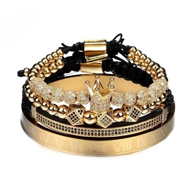 "Combinato" All-in-One (4pcs set) Luxury Professional Bracelets
