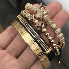 "Combinato" All-in-One (4pcs set) Luxury Professional Bracelets